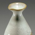 Photo2: Hagi ware Senryuzan climbing kiln Japanese sake bottle tokkuri  (2)