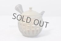 Tokoname ware Japanese tea pot kyusu ceramic strainer YT Kenji tate naga 360ml