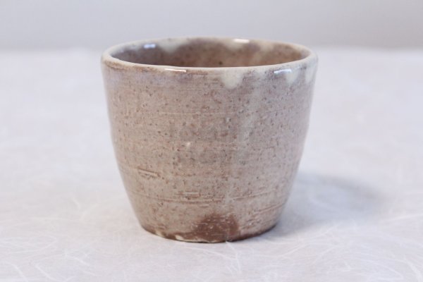 Photo5: Hagi Senryuzan climbing kiln Japanese pottery tumbler Sobachoko hai ni set of 2