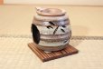Photo4: Tokoname YT Japanese green tea aroma Incense Burner Sekiryu gr dragonfly H11cm (4)