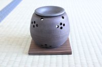 Tokoname YT Japanese green tea aroma Tea Incense Burner Sekiryu r hai H10cm