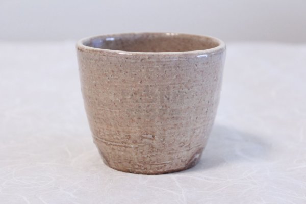 Photo4: Hagi Senryuzan climbing kiln Japanese pottery tumbler Sobachoko hai ni set of 2