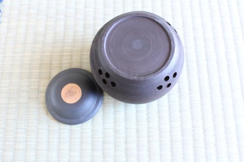 Other Images2: Tokoname YT Japanese green tea aroma Tea Incense Burner Sekiryu r hai H10cm