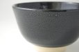 Photo3: Arita porcelain Japanese matcha tea bowl chawan yuteki tenmoku black ido kanzan