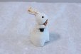 Photo2: Shigaraki pottery Japanese doll rabbit Carrot H130mm (2)