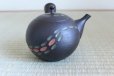 Photo2: Tokoname ware Japanese tea pot kyusu ceramic strainer YT Hokuryu nota 580ml (2)