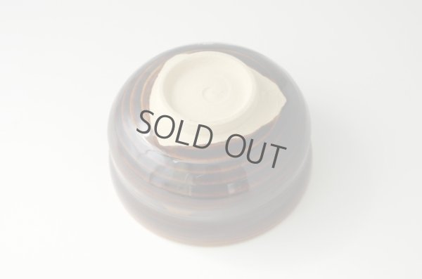 Photo6: Arita porcelain Japanese matcha tea bowl chawan ameyu dojime dimple kanzan