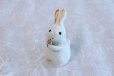 Photo5: Shigaraki pottery Japanese doll rabbit Carrot H130mm (5)