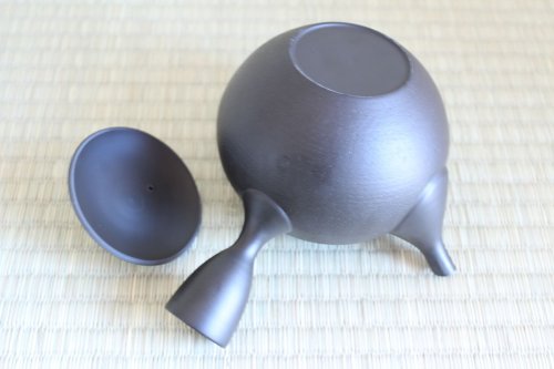 Other Images2: Tokoname ware Japanese tea pot kyusu ceramic strainer YT Hokuryu nota 580ml