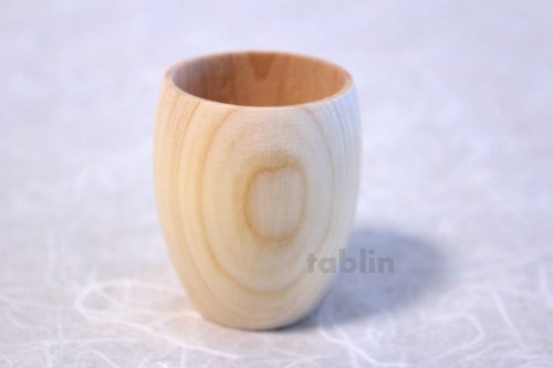 Other Images2: Takumi Maru Japanese wooden Sake bottle & cups hinoki cypress set of 3 Gift