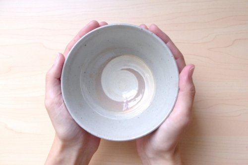 Other Images2: Arita Hasami porcelain Japanese matcha tea bowl chawan uzu hakeme Toshizaemon 