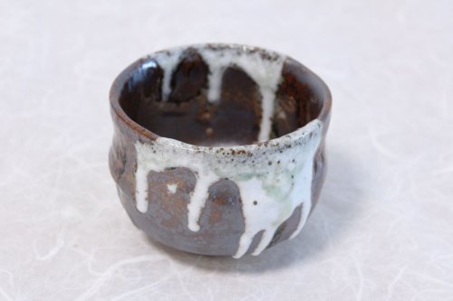 Other Images1: Mino ware Japanese pottery matcha chawan tea bowl toga haikaburi noten