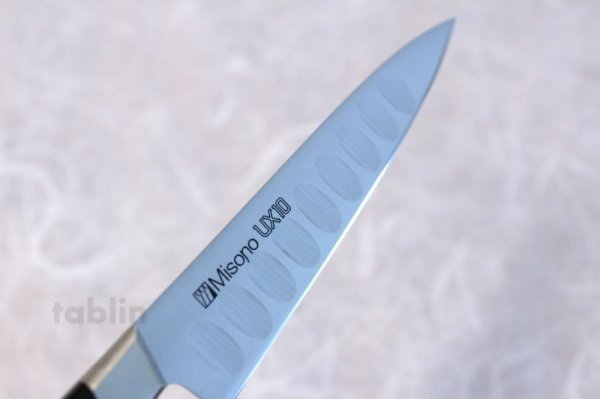 Photo3: Misono UX10 SWEDEN STAINLESS Kitchen Japanese Knife salmon dimple Paring petty