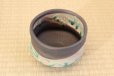 Photo4: Mino ware Japanese matcha tea bowl toku mat shinkai nagasi made by Marusho kiln (4)