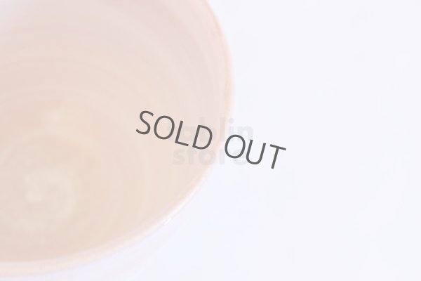 Photo5: Hagi yaki ware Japanese tea bowl ippuku Shizuku momo chawan Matcha Green Tea 