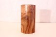 Photo14: Japanese Tea Caddy container Pagoda Tree wood Hokkaido handcrafted any size