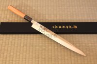 Suisin Inox Honyaki Swedish Inox Stain-Resistant Steel Sashimi Yanagiba, Deba any size