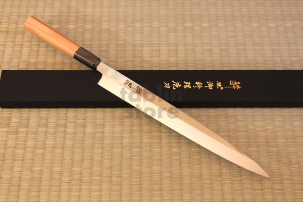 Photo1: Suisin Inox Honyaki Swedish Inox Stain-Resistant Steel Sashimi Yanagiba, Deba any size