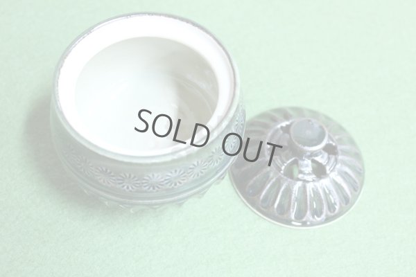 Photo4: Kiyomizu porcelain Japanese incense burner Minoru Ando shinogi oribe H9cm