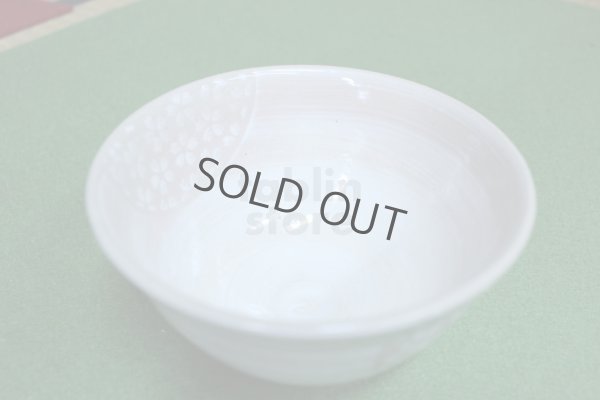 Photo6: Kiyomizu porcelain Hiroshi Japanese matcha tea bowl chawan rabbit inside pics 