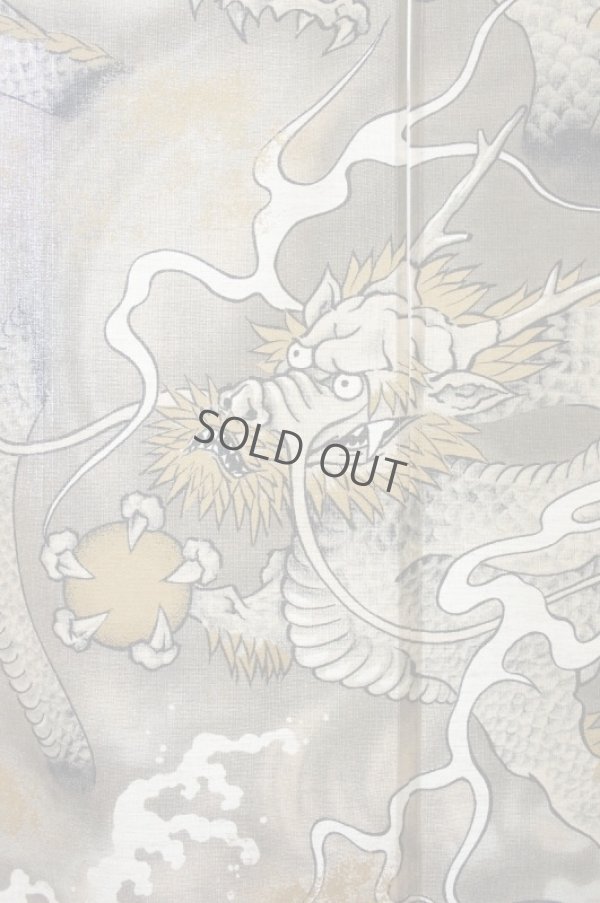 Photo8: Noren CSMO Japanese door curtain doragon shinryu cotton  85 x 150cm