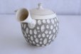 Photo2: Tokoname ware Japanese tea pot kyusu ceramic strainer YT Kenji usumidori 360ml (2)