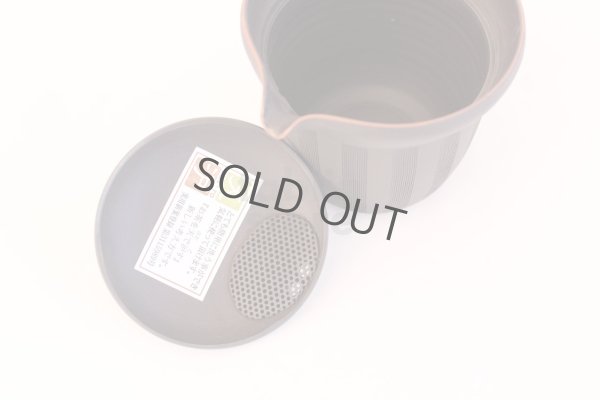 Photo6: Tokoname yaki ware Japanese tea pot Sekiryu cover ceramic tea strainer 170ml