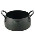 Photo9: Wahei Japanese TEMPURA IRON Flying Pan fritter Pot D16cm 