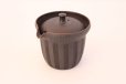 Photo2: Tokoname yaki ware Japanese tea pot Sekiryu cover ceramic tea strainer 170ml (2)
