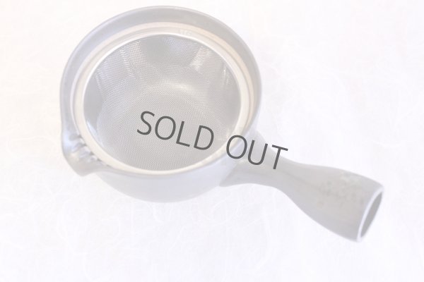 Photo5: Hasami porcelain black kokuto Shiboridashi kyusu Japanese tea pot 275ml