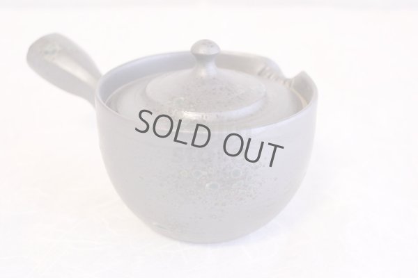 Photo4: Hasami porcelain black kokuto Shiboridashi kyusu Japanese tea pot 275ml