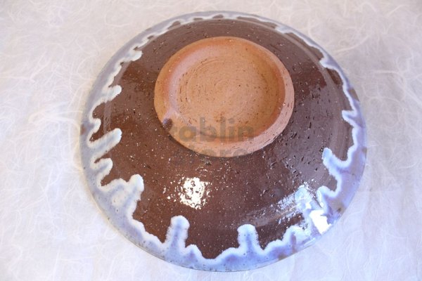 Photo5: Hagi ware Japanese Serving plate Brilliance W275mm