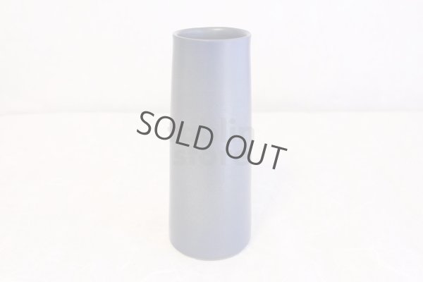 Photo6: Tokoname yaki ware Shizuku line Japanese vase H210mm