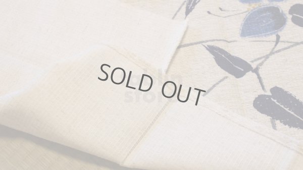 Photo6: Noren Japanese Curtain Doorway Owl flower tuyukusa 85cm x 150cm