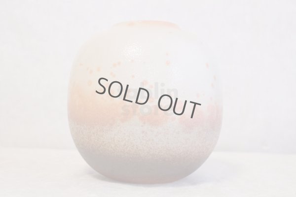 Photo4: Hagi yaki ware Japanese vase Zuiko, H 20cm