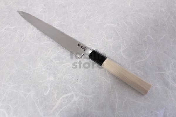 Photo3: SAKAI TAKAYUKI Chef Ginsan Japanese knife Silver-3 steel Sashimi Yanagiba