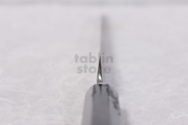 Photo7: SAKAI TAKAYUKI Japanese knife Byakko Yasuki White-1 steel Sakimaru Takohiki (Sashimi)