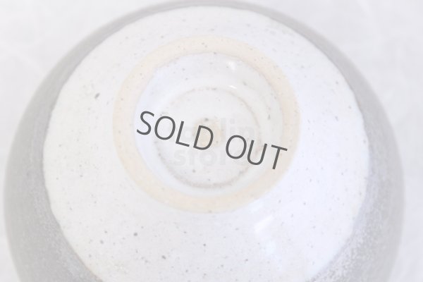 Photo6: Kiyomizu porcelain Japanese matcha tea bowl white n wan Daisuke Tokinoha