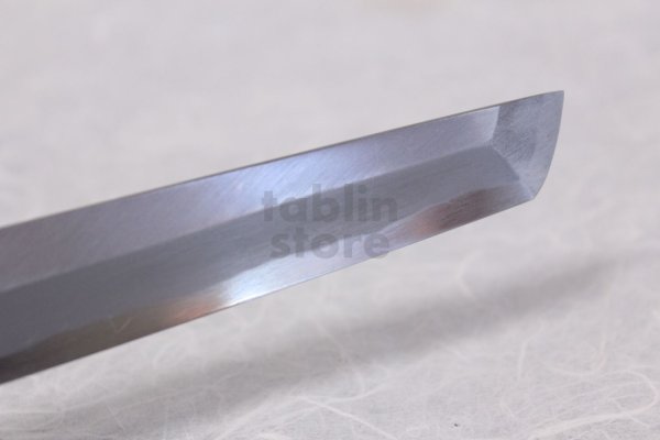 Photo9: SAKAI TAKAYUKI Japanese knife Byakko Yasuki White-1 steel Sakimaru Takohiki (Sashimi)