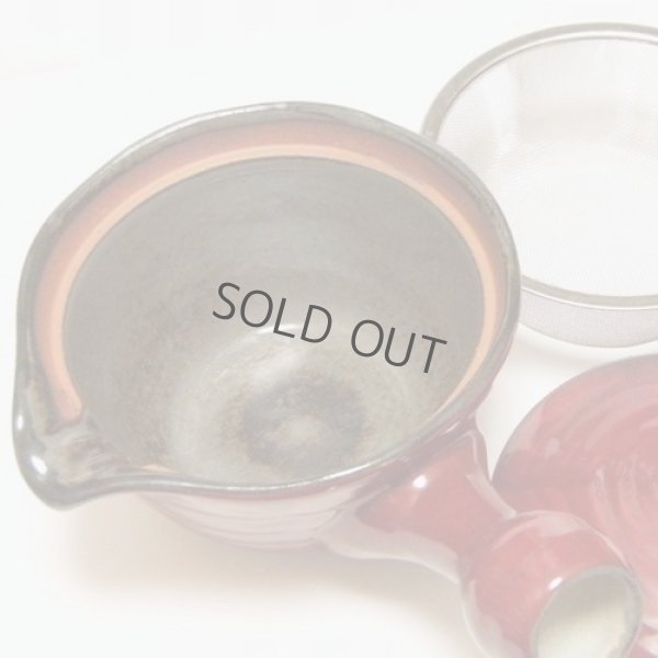 Photo5: Arita yaki ware Akanokoume Japanese tea pot 310ml