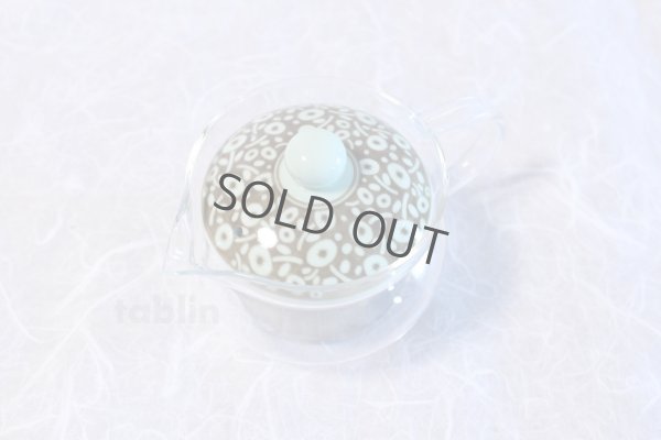 Photo5: Hasami Porcelain Glass Japanese tea pot Aura S type strainer green 375ml