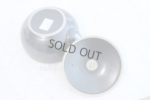 Photo9: Arita porcelain Black glaze Shiboridashi kyusu Japanese tea pot 400ml