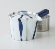Photo2: Arita porcelain midare togusa some blue Japanese tea pot 375ml (2)
