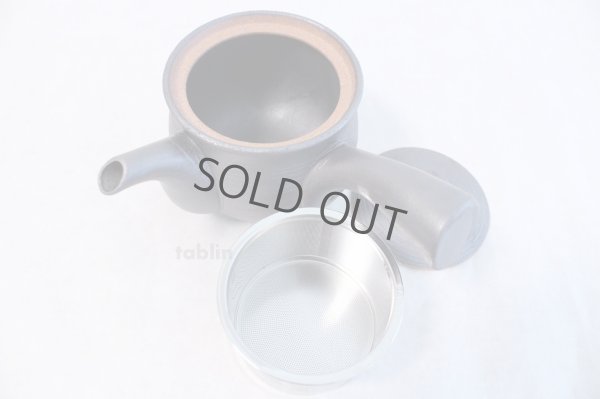 Photo7: Arita porcelain Black glaze sendan Japanese tea pot 375ml