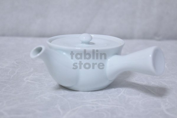 Photo2: Arita Porcelain Japanese tea pot white ceramic strainer manten 350ml