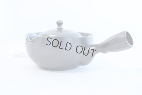 Photo5: Arita porcelain Black glaze Shiboridashi kyusu Japanese tea pot 400ml