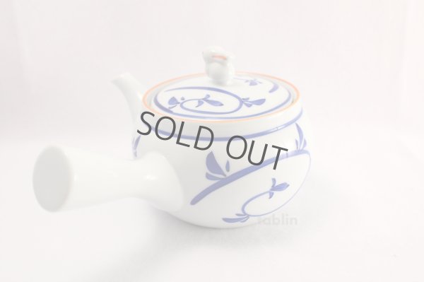 Photo7: Arita yaki ware rabbit karakusa Japanese tea pot 330ml
