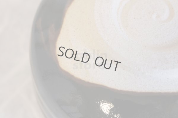 Photo5: Mino yaki ware Japanese tea bowl Tenmoku t chawan Matcha Green Tea