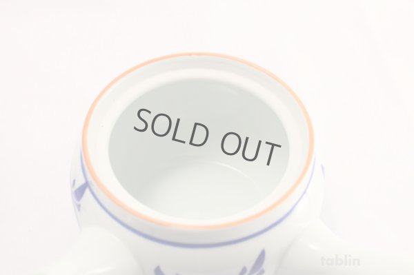 Photo6: Arita yaki ware rabbit karakusa Japanese tea pot 330ml