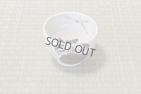 Photo9: Mino ware Japanese pottery matcha chawan tea bowl toga crab noten